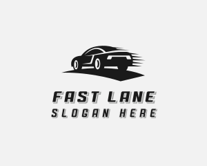 Fast Car Racing  logo design