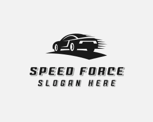 Fast Car Racing  logo design