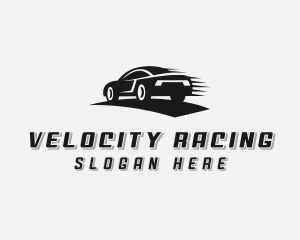 Fast Car Racing  logo design