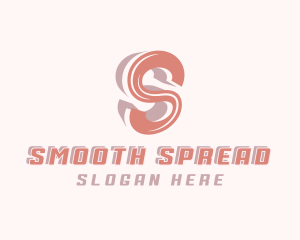 Swoosh Business Letter S logo design