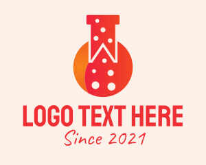 Lab - Flask Bookmark Laboratory logo design
