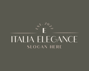 Beauty Luxury Elegant logo design