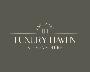 Beauty Luxury Elegant logo design