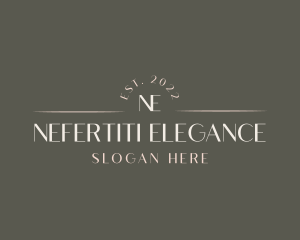 Beauty Luxury Elegant logo design