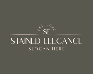 Beauty Luxury Elegant logo design