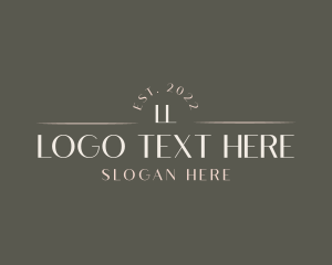 Expensive - Beauty Luxury Elegant logo design