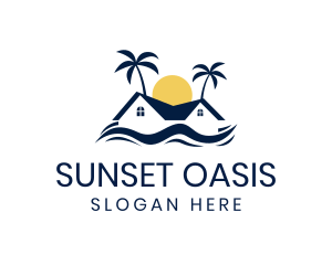 House Sun Roof logo design