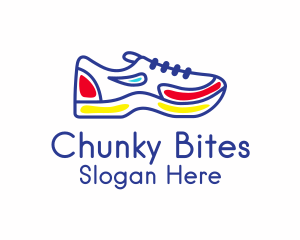 Running Jogging Shoes Logo