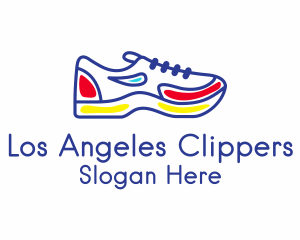 Running Jogging Shoes Logo