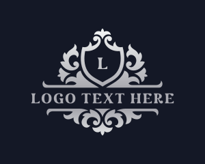 Wedding - Upscale Royal Shield logo design