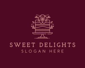 Sweet Cake Bakery logo design