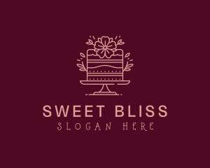 Sweet Cake Bakery logo design