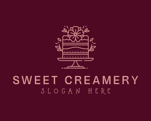 Sweet Cake Bakery logo design