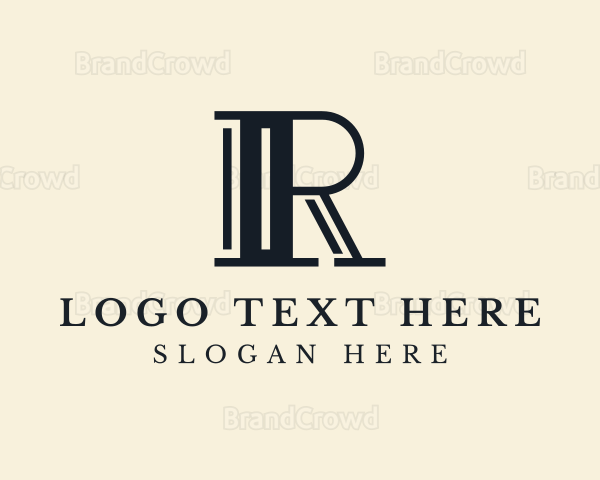 Classic Professional Letter R Logo