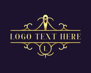 Premium - Elegant Needle Thread logo design