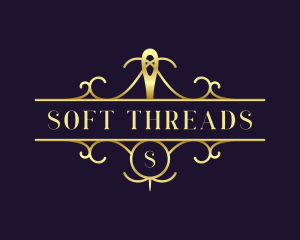 Elegant Needle Thread logo design