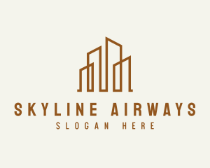 Luxury Hotel Building logo design