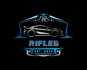 Automotive - Race Car Garage logo design