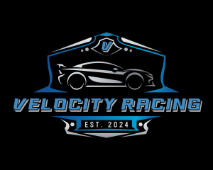 Race Car Garage logo design