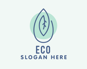 Organic Leaf Oil Extract  Logo