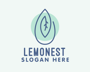 Organic Leaf Oil Extract  Logo