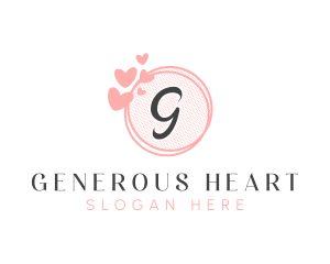 Fashion Heart Beauty logo design