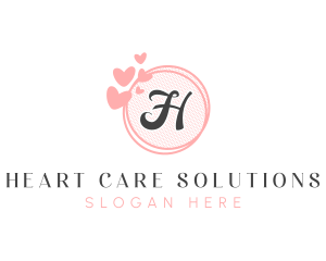 Fashion Heart Beauty logo design