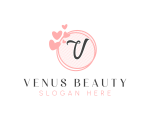 Fashion Heart Beauty logo design