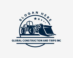 Excavation - Construction Heavy Equipment logo design