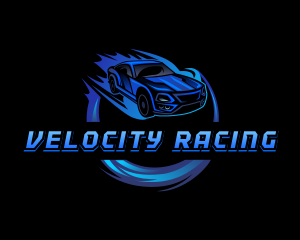 Racing Car Garage logo design