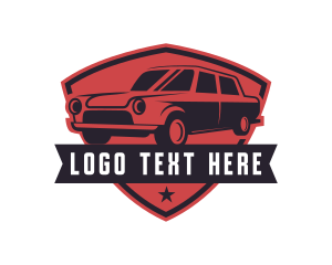 Automotive - Retro Car Automotive logo design