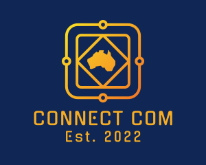 Telecom - Australian Telecom Startup logo design