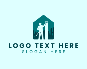 Remodeling - Remodeling Painter Handyman logo design