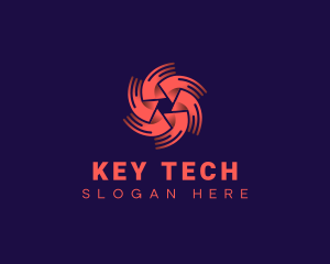 Tech Spiral Digital logo design