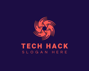 Tech Spiral Digital logo design