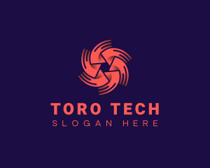 Tech Spiral Digital logo design