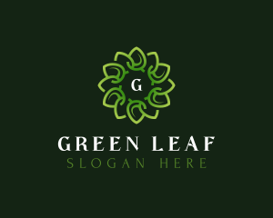 Nature Leaves Spa logo design