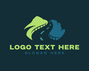 Scenic - Road Transport Travel logo design