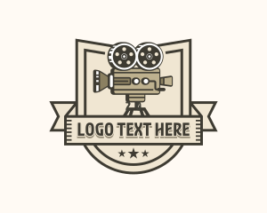 Tripod - Roll Film Cinema logo design
