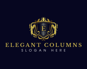 Elegant Crown Deluxe logo design