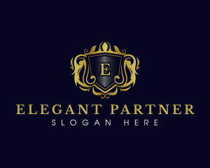 Elegant Crown Deluxe logo design