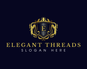 Elegant Crown Deluxe logo design