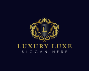 Elegant Crown Deluxe logo design