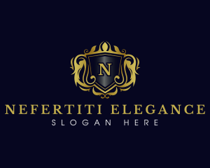 Elegant Crown Deluxe logo design