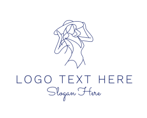 Pageant - Beautiful Sexy Fashion logo design