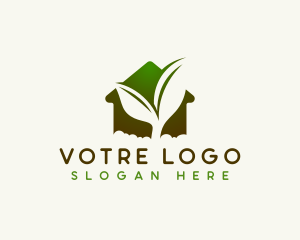 Plant - Landscaping Plant House logo design