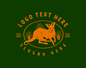 Bandicoot - Wildlife Wallaby Kangaroo logo design