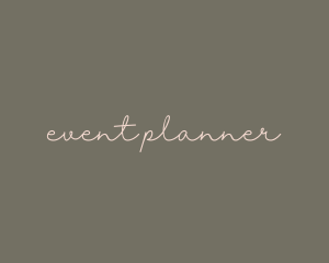 Elegant Script Handwriting Logo