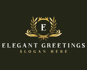 Luxury Hand Wellness logo design