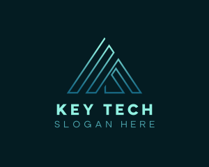 Triangle Cyber Tech logo design